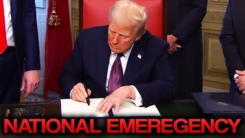 Alert - Trump Declares National Emergency!