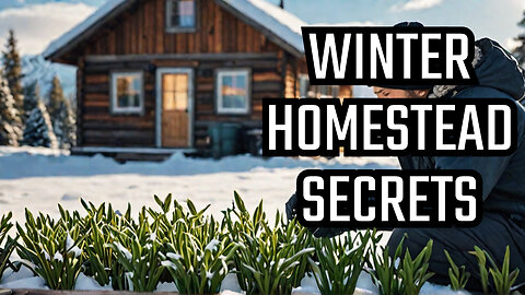 The SECRET Winter Strategies of Successful HOMESTEADERS