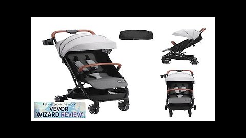 VEVOR Standard Baby Infant Stroller Toddler Stroller with 95°-150° Adjustable Backrest Review