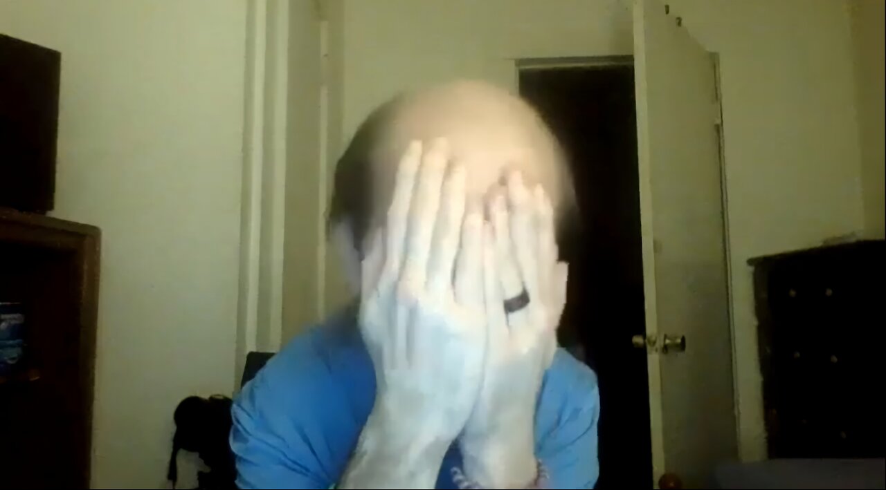 Cyraxx 11-2019 Chance in tears over Ram Ranch Merch Shop