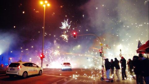 FIREWORK MADNESS & CHAOS in BERLIN 2025 NEW YEAR EVE