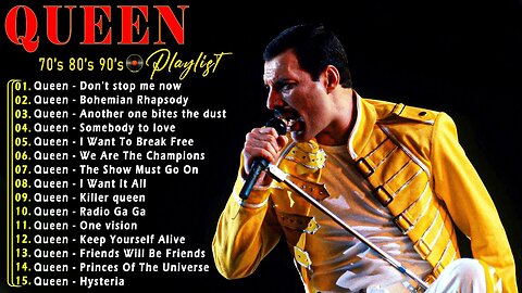 Queen Best Songs Of All Time - Greatest Hits Full Album | MUSIC