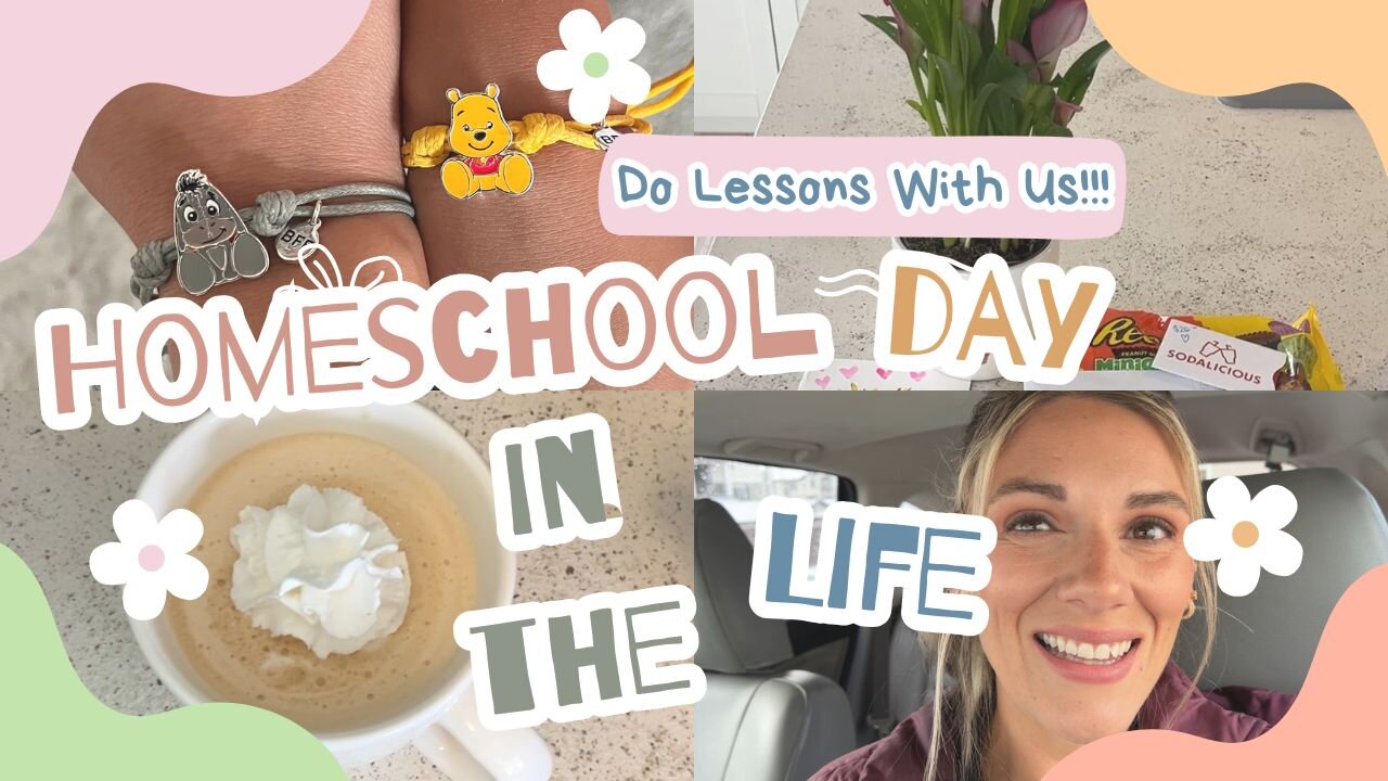 HOMESCHOOL DAY IN THE LIFE | DO LESSONS WITH US!!! | Full Time Working Homeschool Mom