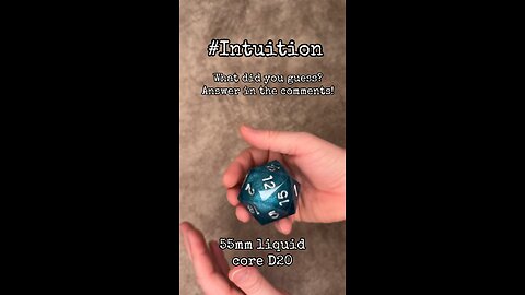 #intuition What did you guess? Answer in the comments! #onelinkatatimeshop #dice #scoops #rpg #dnd