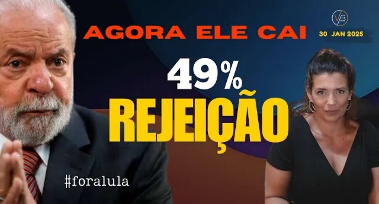 Em ano de colheita, Lula colhe 49% de rejeição e ainda acha que a culpa não é dele