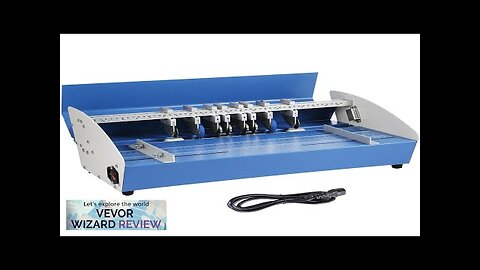 VEVOR Electric Creasing Machine 21 Inch Paper Creasing Scoring Machine 3 in Review