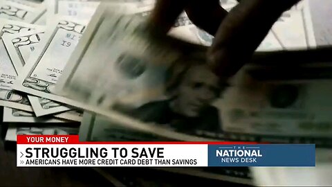 AMERICAN HAVE MORE CREDIT CART DEBT THAN SAVING😵‍💫😵‍💫😵‍💫