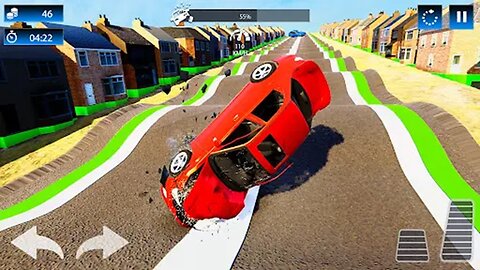 Beam Crash | Crashing Trucks | Crashing Game | Track Crash And Car Crashes | Slowly Gamerz