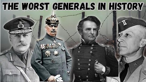 The Worst Generals in History! Disasters and Deadly Consequences