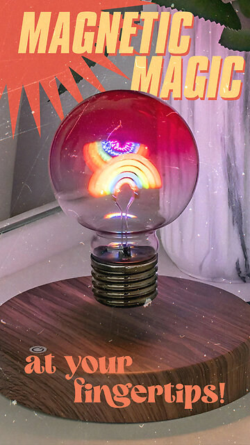 Magnetic Levitation Night Light