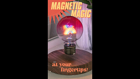 Magnetic Levitation Night Light