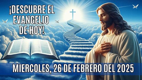 🙏✨¡Descubre el Evangelio de HOY! Miércoles, 26 de Febrero del 2025 ✨🙏