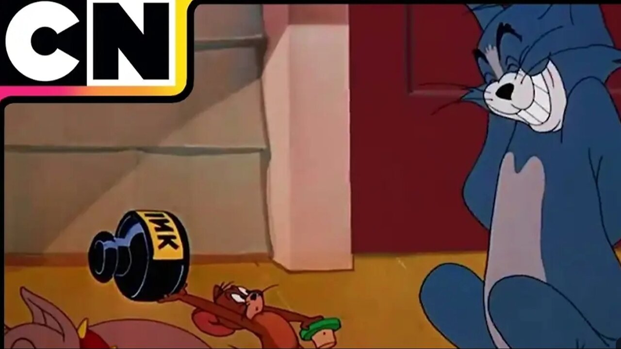 Tom and Jerry video. Watch when you having a meal