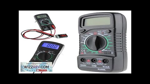 ANENG XL830L Digital LCD Multi Meters Volt Meterr Ammeter AC/DC/OHM Volt Current Review