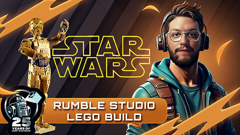 First Rumble Studio Live Stream!! Let's Build A Lego!