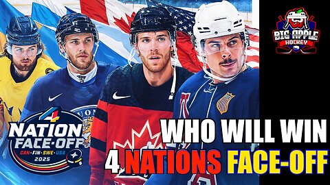 Who will WIN the NHL 4-Nations Face-off? | NHL Bar Talk
