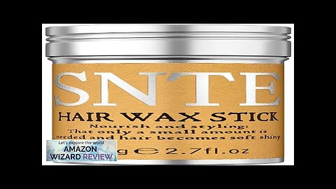 Samnyte Hair Wax Stick, Wax Stick for Hair Slick Stick, Hair Wax Review