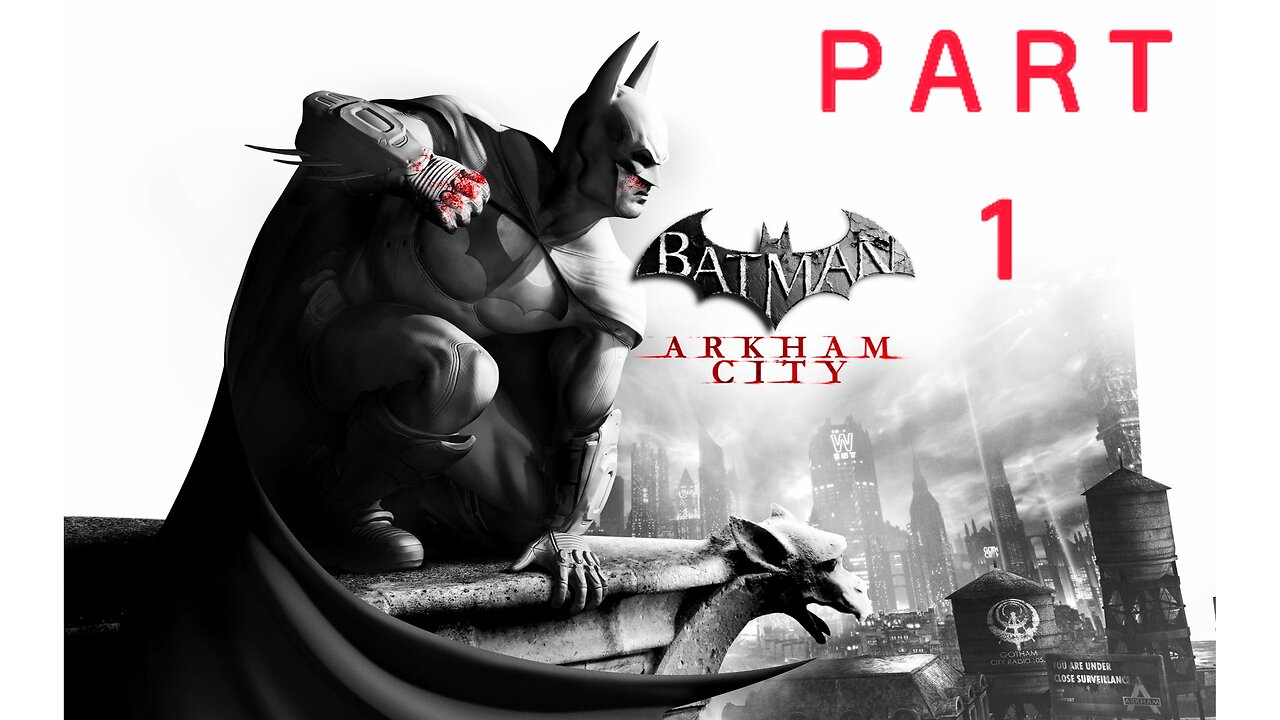 ARKHAM CITY™FIRST TIME PLAYTHROUGH| 2025| PART 1_| THE BEGINNING 🦇