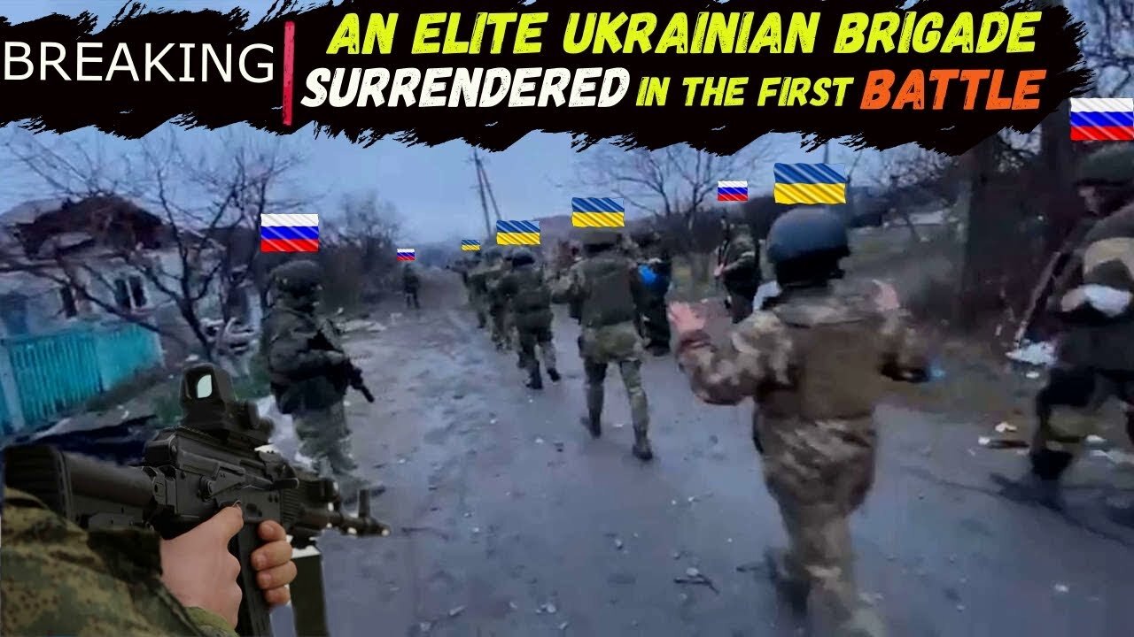 SHAME! The FRENCH-Trained Ukrainian Soldiers Surrendered To The Russian Army In The First ENGAGEMENT