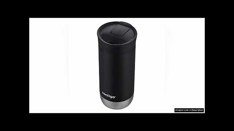 Contigo Huron Vacuum-Insulated Stainless Steel Travel Mug with Leak-Proof Lid, Keeps Drinks Review