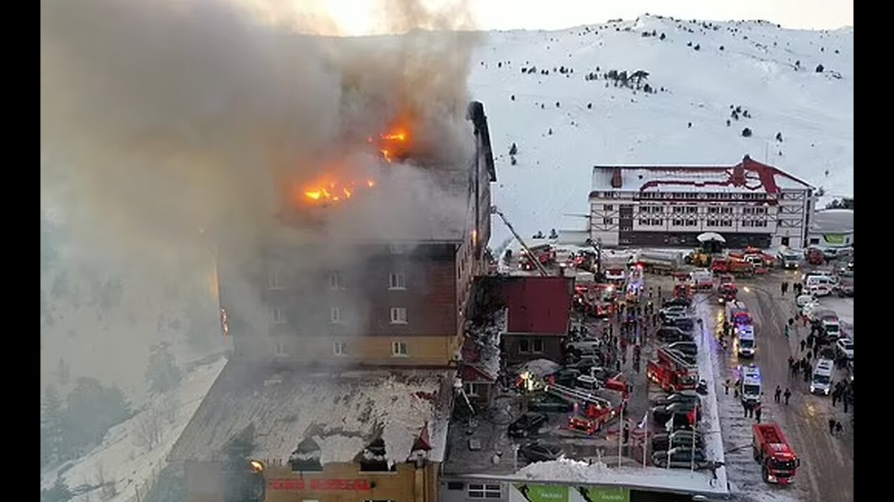 Death toll rises to 66 in fire at ski resort hotel in northwestern Turkey