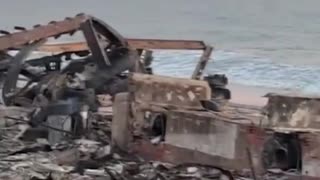 Malibu Waterfront Left Destroyed by LA Wildfire