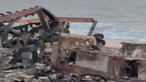 Malibu Waterfront Left Destroyed by LA Wildfire