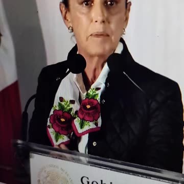 La presidenta de México habla sobre los invasores europeos.