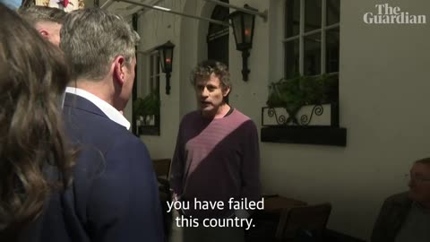 Video show how Brits are kicking Keir Starmer out of British Pubs!