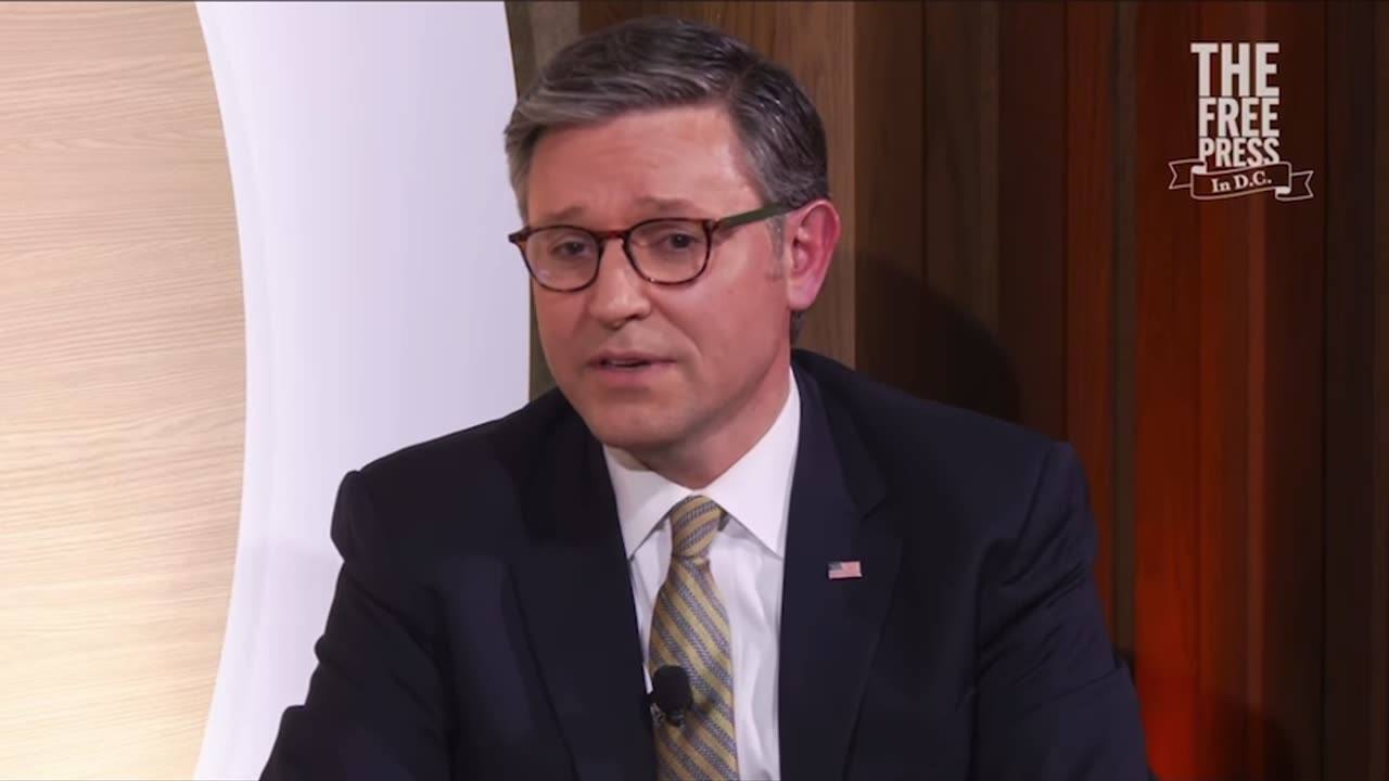 Speaker Mike Johnson interview with “The Free Press”