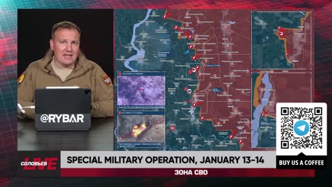 ❗️🇷🇺🇺🇦🎞 RYBAR HIGHLIGHTS OF THE RUSSIAN MILITARY OPERATION IN UKRAINE ON Jan.13-14, 2025