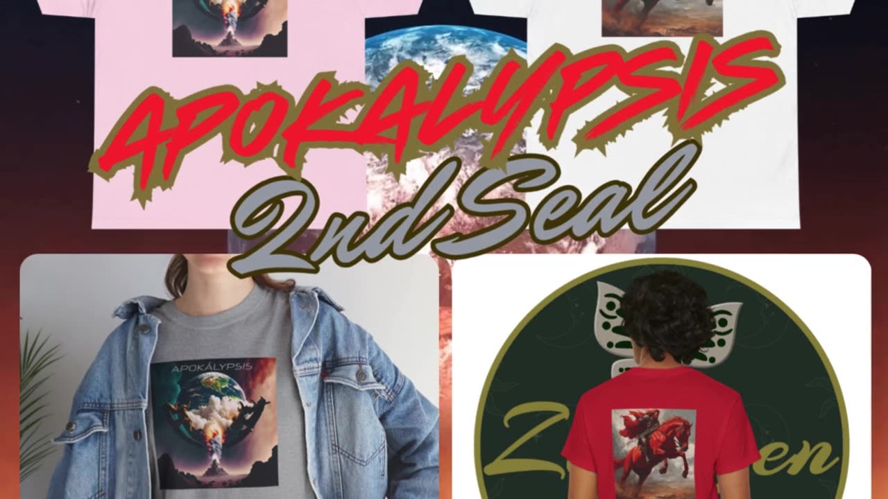 Apocalypse Tee Deep Dive: The Second Seal | ZenGen USA Mind-Body-Spirit Post