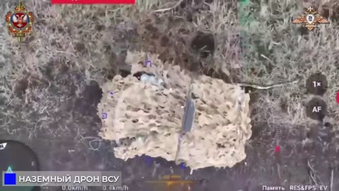 Drone drop on a 🇺🇦UGV