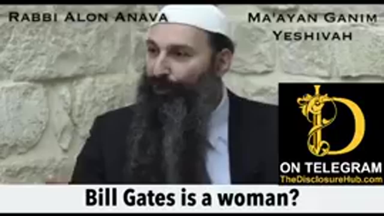 Rabbi Claims Bill Gates is a Woman (The Truth Is Coming Out)