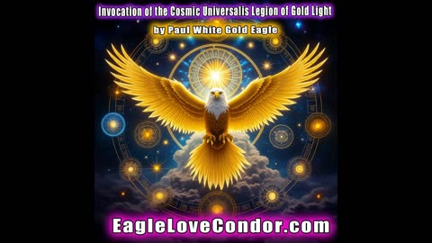 Invocation of the Cosmic Universalis Legion of Gold Light with Paul White Gold Eagle 🕉 #goldenage 🕉