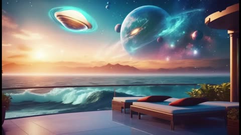 ⭐ Cosmic Lounge: Cosmic Tranquillity |Great background music |Study, Work, Sports, Leisure. Enjoy!💫