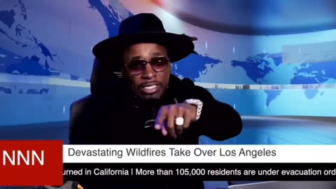 Los Angeles wildfires are a smokescreen to destroy evidence of a massive pedophile ring.