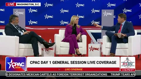 FULL PANEL: Pam Bondi and Ted Cruz CPAC 2025 Day One! - 2/20/25