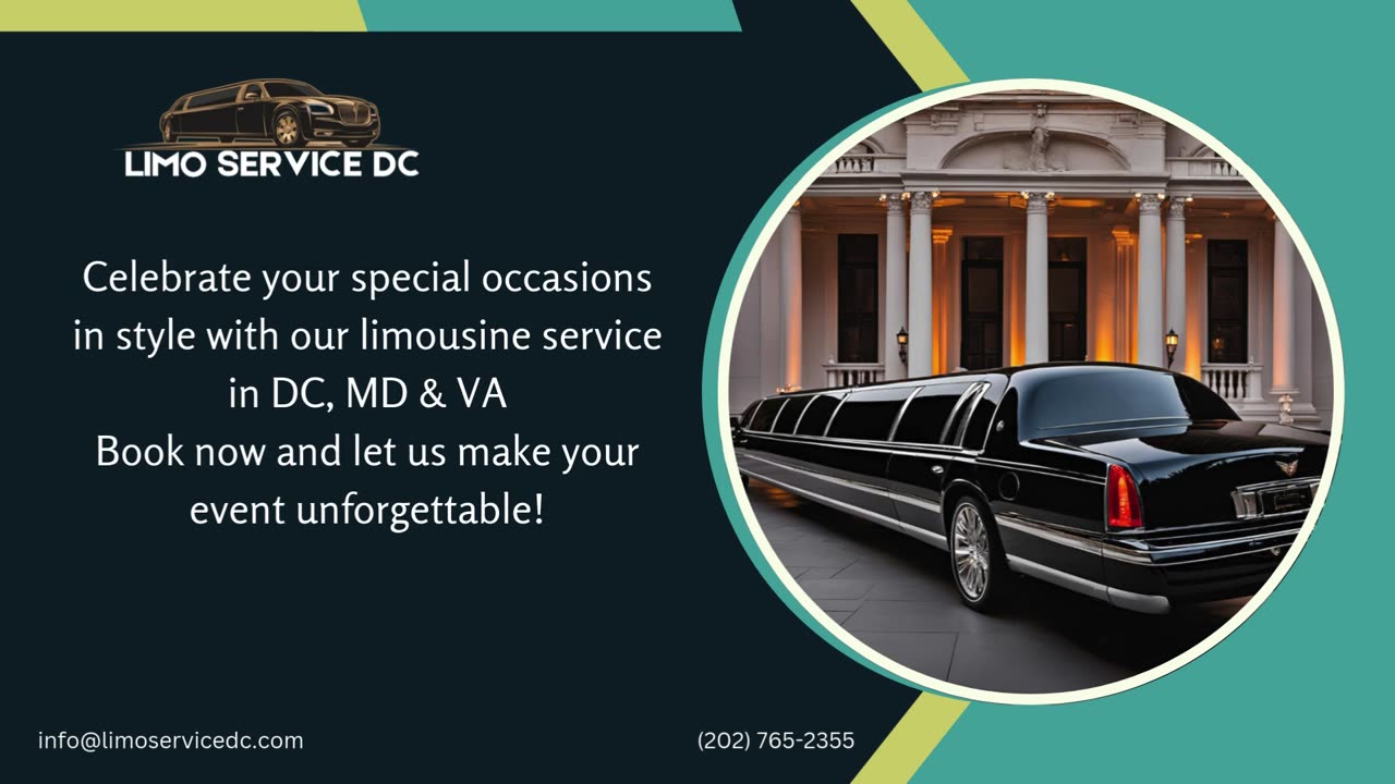 Limousine Service DC MD & VA is Perfect for Any Occasion