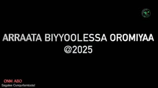 Gabasaa Tarkaanfii ONM-ABO Gurraandhala 1-2025 itti dhiyaadhaa!