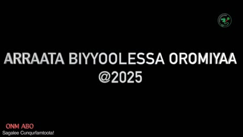 Gabasaa Tarkaanfii ONM-ABO Gurraandhala 1-2025 itti dhiyaadhaa!