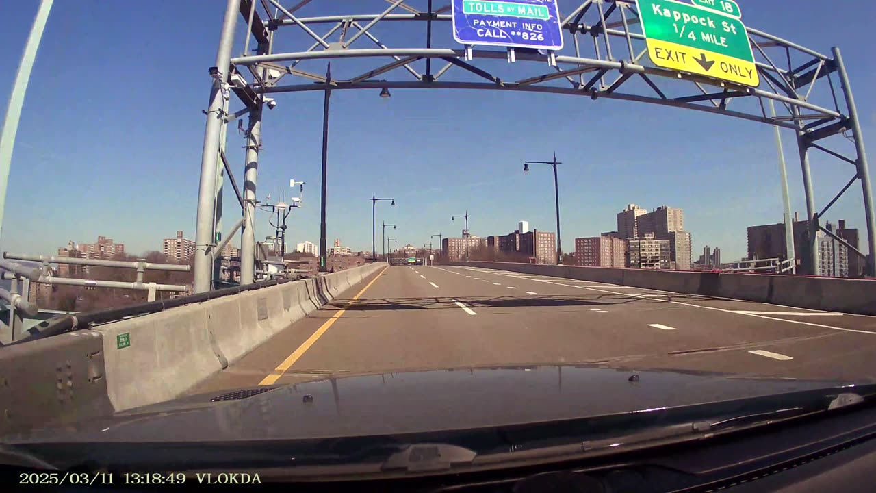 Henry Hudson Bridge North Bound