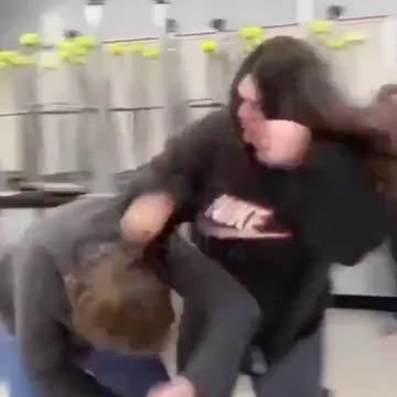 Girl bullies and hits disabled student, others just watch
