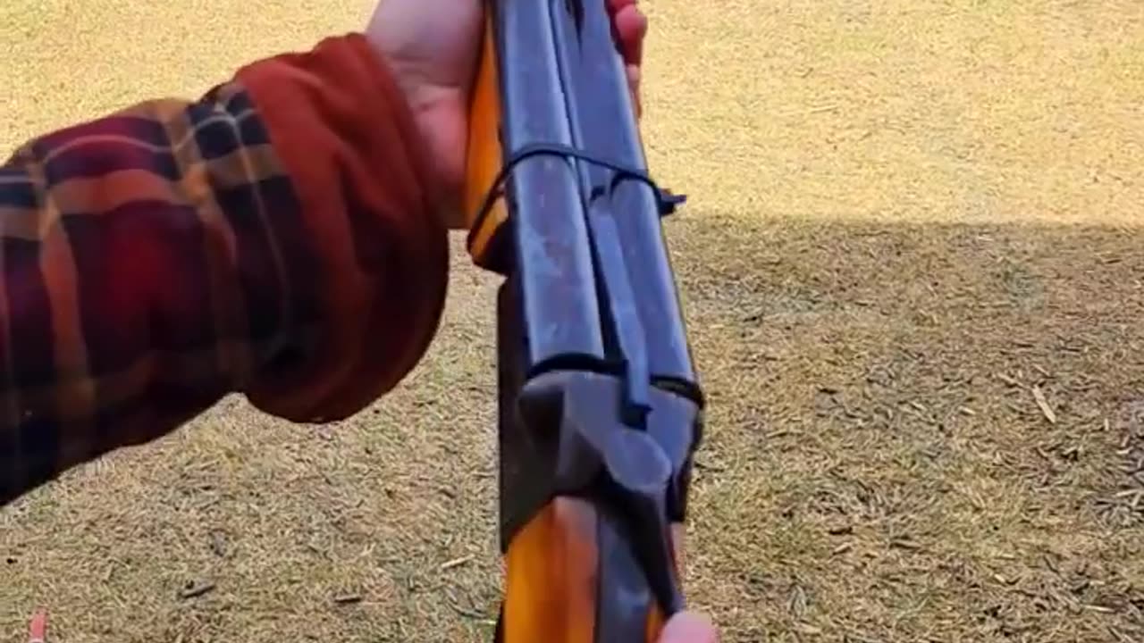 12 Gauge Double Barreled Shotgun