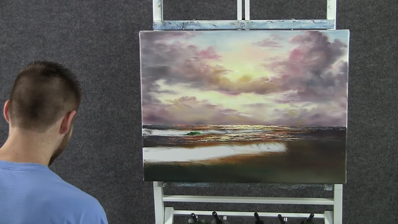 Paint with Kevin Hill - Sunset Beach