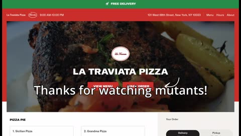 La Traviata Pizza - Pizza Review