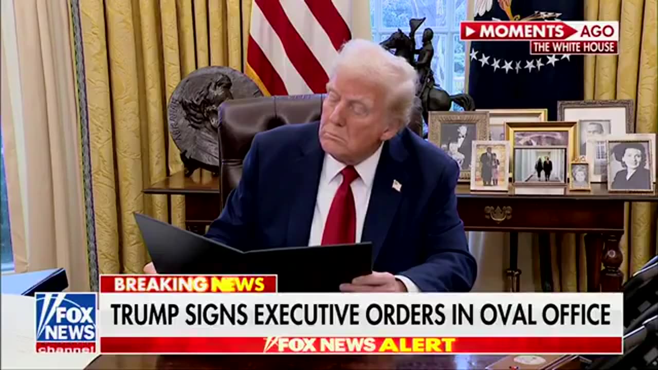 Something happened last night and President Trump is already signing orders to...