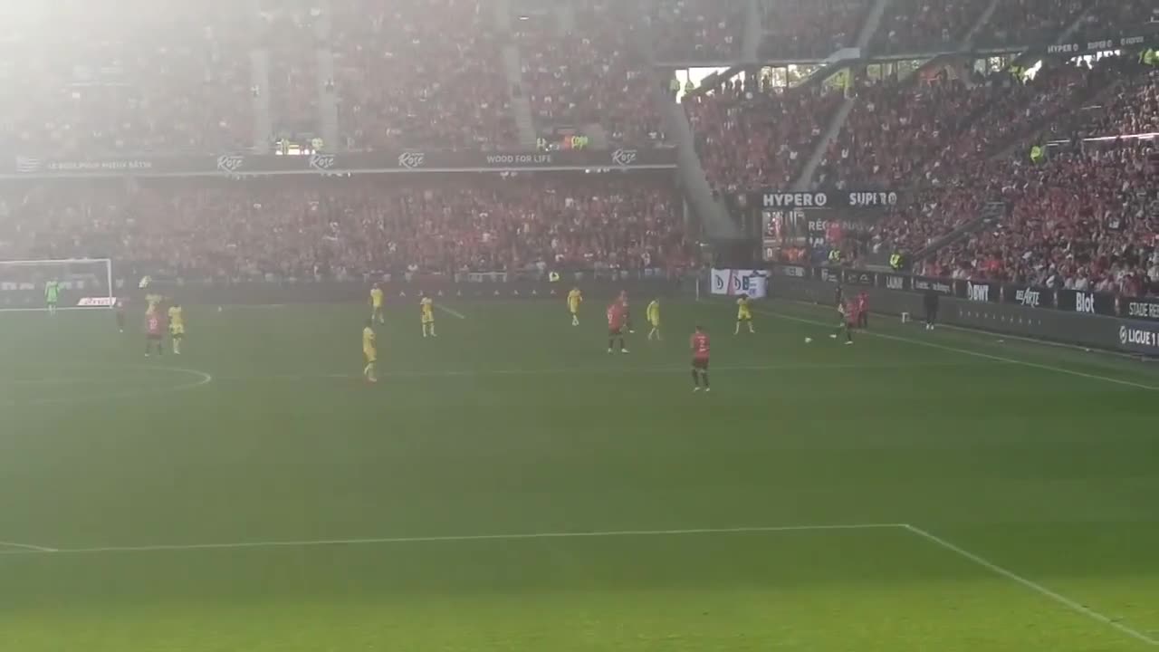 Stade Rennes vs FC Nantes (splendid atmosphere)