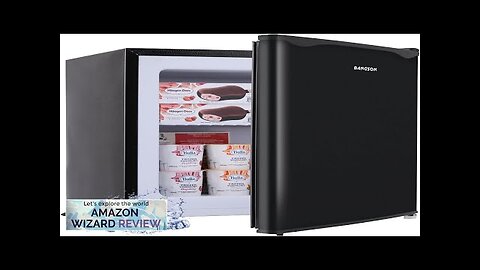 BANGSON Upright Freezer1.1Cu.ft Mini Freezer with Removable Shelf Single Door Compact Mini Review