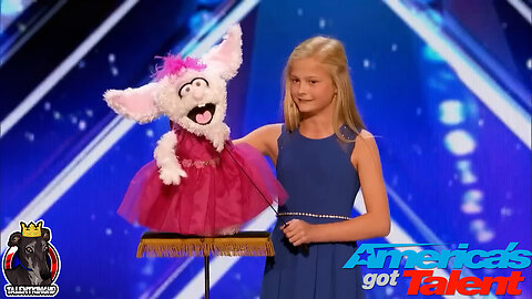 America's Got Talent 2017 Darci Lynne Farmer Ventriloquist Golden Buzzer Auditions 1